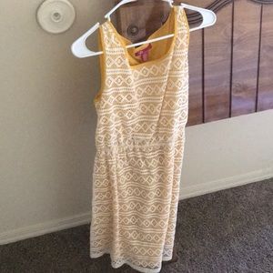 Summer yellow dress